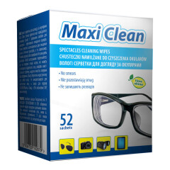 MAXI CLEAN Niisked salvrätikud klaasipuhastamiseks 52pcs