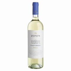 ZONIN Baltasis sausas vynas ZONIN PINOT GRIGIO DOC, 12 % 75cl