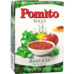 POMITO Tomatipasta basiilikuga 370g