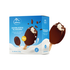 BALBIINO BALBIINO Cream ice cream with glaze 6x60ml/35g 0,21kg