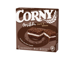 CORNY MILK 4-pakk piimatäidise ja kakaoga 120g