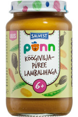PÕNN Vegetable puree with lamb (6 months) 190g