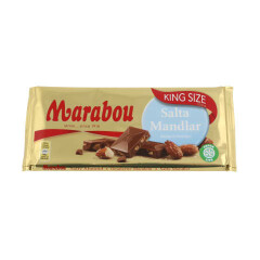 MARABOU SHOK. soolase mandliga 220g