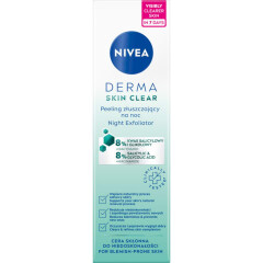 NIVEA Nakts pīlings Derma Skin Clear 40ml