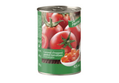 FAVORIT Konservēti tomāti sasmalcināti 400g