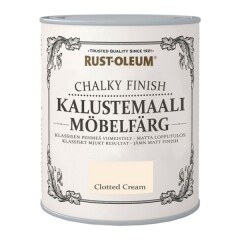 RUST-OLEUM Chalky finish mööblivärv clotted cream 750ml