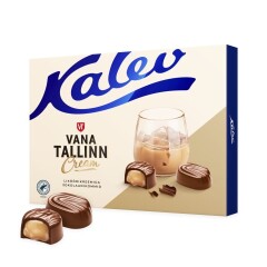 KALEV Kalev Chocolate candies with Vana Tallinn Cream liqueur cream filling 122g
