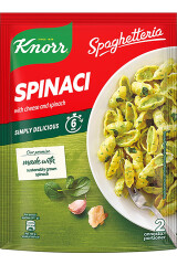 KNORR Spaghetteria spinaci pastaroog spinatiga 160g