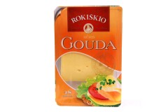 ROKIŠKIO Cheese "ROKIŠKIO GOUDA", 48% fat, 150 g, slice 150g