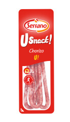 SERRANO U Snack Chorizo SERRANO, 15x60g 60g