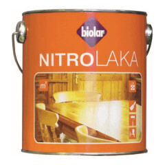 BIOLAR Nitrolakas BIOLAR, blizgus, 2,7 l 2,7l
