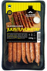 ALAVERE Klassikalised juustuvorstid sealihast 300g