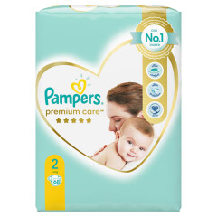 PAMPERS MAHKMED PREMIUM CARE, VALUE PACK 68pcs