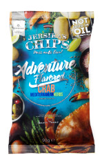 JERSIKA Jersika's Chips with Crab & Mediterranean herbs 90g