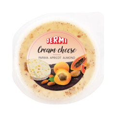 JERMI Kreminis sūris su papaja, abrikosais ir migdolais WEIẞENHORNER, 50%, 12x125g 125g