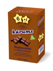 KARUMS Šokolaadikohukeste multipakk 7x45g 315g