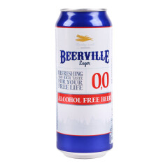 BEERVILLE Alkoholivaba õlu 500ml