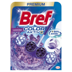 BREF WC valiklis-gaiviklis BREF Purple Aktiv Lavender, 50 g 50g