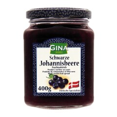 GINA Blackcurrant jam 400g