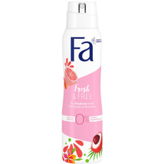 FA Purskiamas moteriskas Fa dezodorantas Fresh&Free 150ml