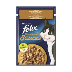 FELIX Kač. ėd. FELIX FANTASTIC su kalakut., 85g