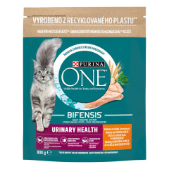 PURINA ONE Sausas kačių ėdalas urinary care su vištiena 800g