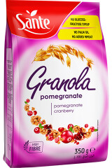 SANTE Granola ar mellenēm un granātābolu 0,35kg