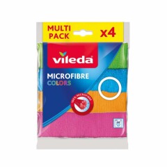 VILEDA Drāna mikrošķiedras Vileda 4gab. 4pcs