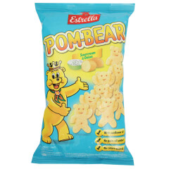 ESTRELLA Čipsi Pom Bear skābais krējums un sīpoli 65g