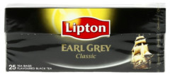 LIPTON Earl Grey Classic juodoji arbata (25 x1,5 g) 25pcs