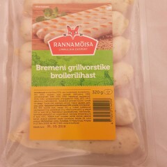 RANNAMÕISA Bremeni grillvorstike broilerilihast 320g