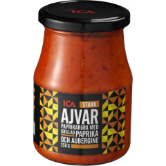 ICA Ajvar kaste röstitud paprika ja baklažaanidega, vürtsikas 350g