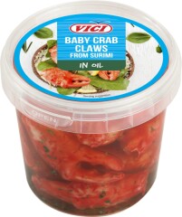 VICI Baby crab claws from surimi in garlic oil 0,32kg