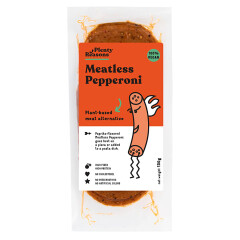 PLENTY REASONS Meatless Pepperoni flavor sausage cuts PLENTY REASONS, 10x130g 130g