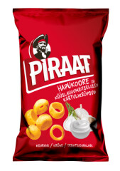 PIRAAT Sour cream and garlic flavoured potato chips 220g