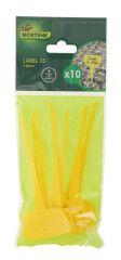 BALTIC AGRO Plant Labels yellow 5x15 cm, 10 pcs 1pcs
