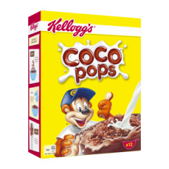 KELLOGG´S Dribsniai KELLOGG'S CHOCO POPS, 375 g 375g