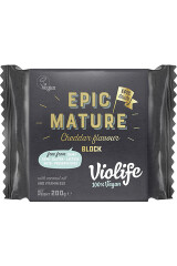 VIOLIFE Epic Mature Cheddar taimne juust 200g