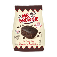 MR BROWNIE Šokolaadimaitselised koogikesed šokolaaditükkidega 200g