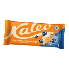 KALEV Kalev white chocolate with crisped rice and blueberry 95g