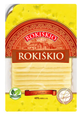 ROKIŠKIO Cheese ROKIŠKIO, 48% fat. 150 g, slice 150g