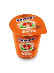 KARUMS Yog. dessert strawberry 95g