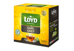 LOYD Melnā tēja maisiņos Earl Grey 20x2 40g