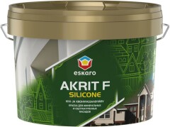 ESKARO Akrit F silicone matt valge 2,7l