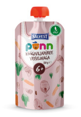 PÕNN Organic vegetable puree with beef (6 months) 110g