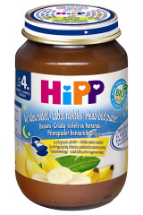 HIPP Ekol.tyr.grūd,banan.nuo 4mėn.HIPP,190g 190g