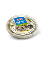 VICI Herring fillet marin. with dill in oil 0,21kg