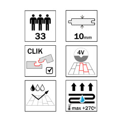 SWISS KRONO Danga gr. 17AR/3946 1380*193*10 Ac5 v4 6pcs