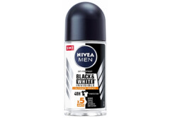 NIVEA Vyr. rutulinis dezodorantas NIVEA BLACK&WHITE 50ml