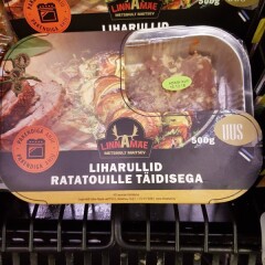 LINNAMÄE Liharullid ratatouille täidisega 500g